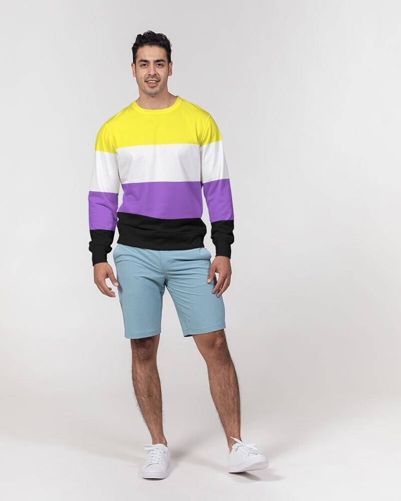 Nicht Binärer Stolz-Flaggen-Pullover-Pullover von RegenbogenApparel