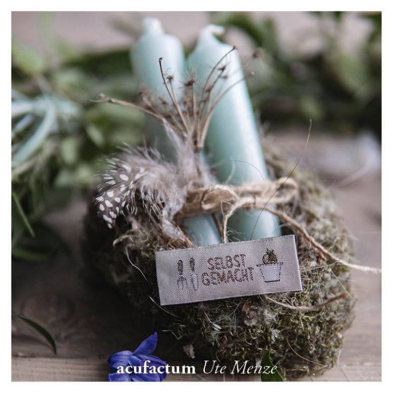 5 Stück Webetiketten Von Acufactum Gartenzeit Selbstgemacht Kerstin Heß, 1, 6 cm X 7 von RegenbogenDesign