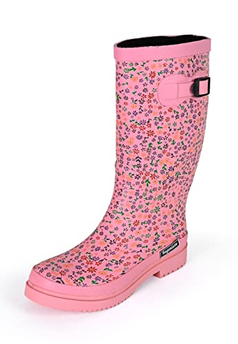 Regenliebe Damen Gummistiefel Flowers High Langschaft, Größe:38 EU von Regenliebe