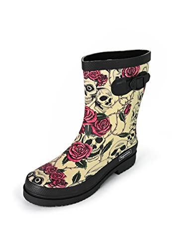 Regenliebe Damen Gummistiefel Ghost Halbschaft, Größe:39 EU von Regenliebe