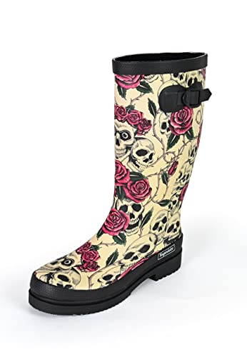 Regenliebe Damen Gummistiefel Ghost High Langschaft, Größe:36 EU von Regenliebe