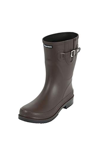 Regenliebe Damen Gummistiefel Pfütze halbhoch, Farbe:braun, Größe:37 EU von Regenliebe