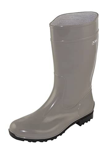 Regenliebe Damen Gummistiefel de Störtregen Regenstiefel Langschaft, Farbe:silbergrau, Größe:37 EU von Regenliebe