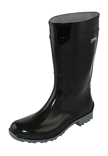Regenliebe Damen Gummistiefel de Störtregen Regenstiefel Langschaft, Farbe:schwarz, Größe:41 EU von Regenliebe