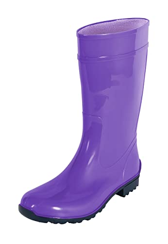 Regenliebe Damen Gummistiefel de Störtregen Regenstiefel Langschaft, Farbe:violett, Größe:36 EU von Regenliebe