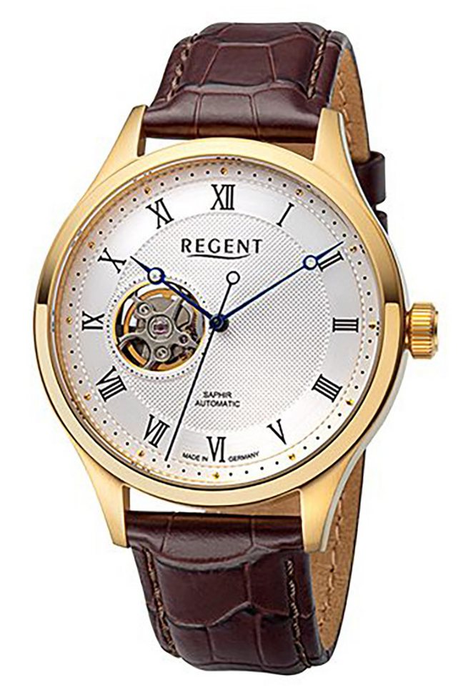 Regent Automatikuhr Automatik Open Heart von Regent