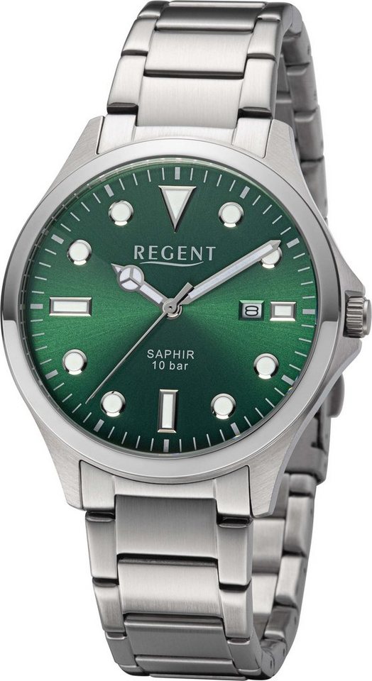 Regent Quarzuhr 11150774 - 30115SS von Regent