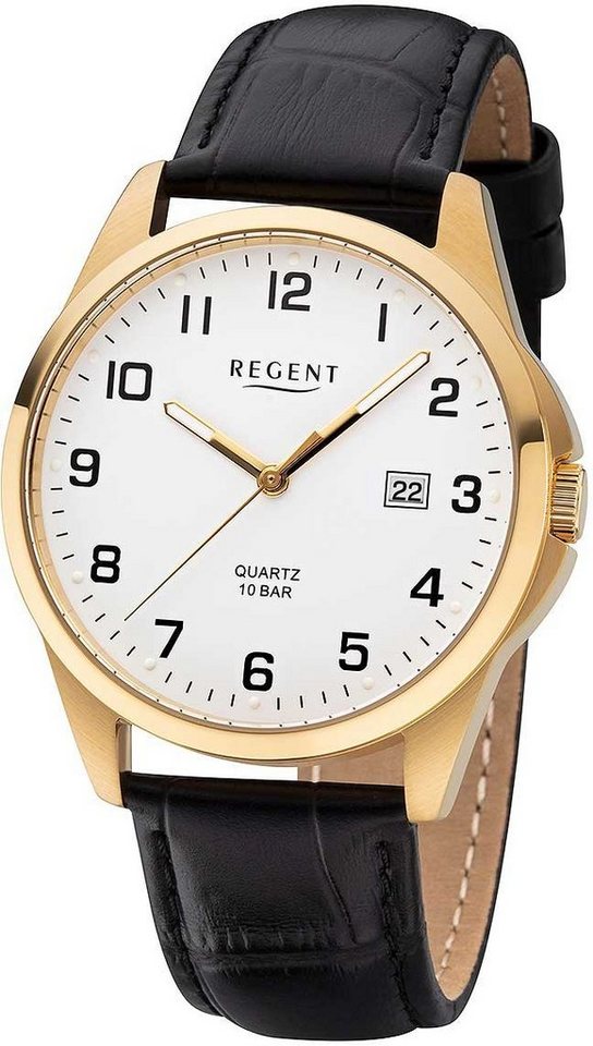 Regent Quarzuhr Herrenuhr - Regent Modell: F-1226 von Regent