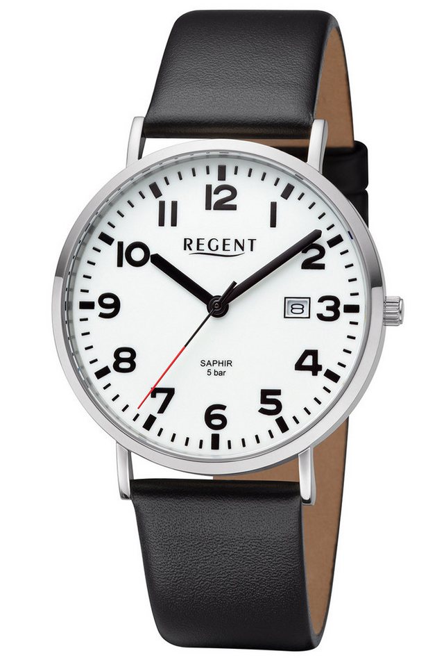 Regent Quarzuhr mit Leuchtendem Zifferblatt von Regent