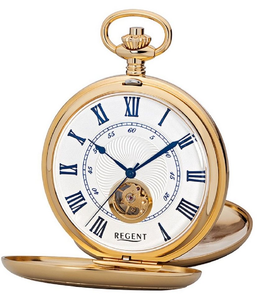 Regent Taschenuhr P-707, offenes Herz von Regent