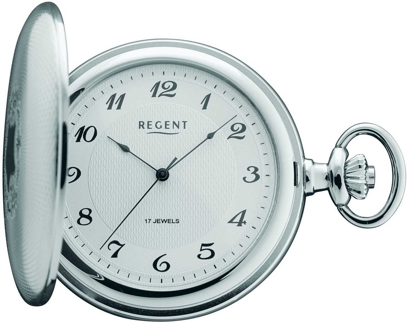 Regent Taschenuhr P713, (Set, 2-tlg., mit Kette) von Regent