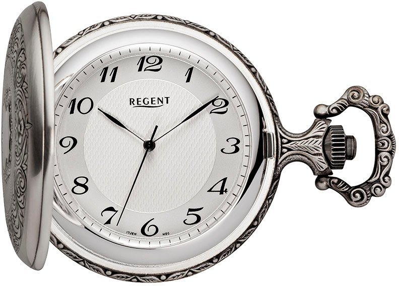 Regent Taschenuhr P722, (Set, 2-tlg., mit Kette) von Regent