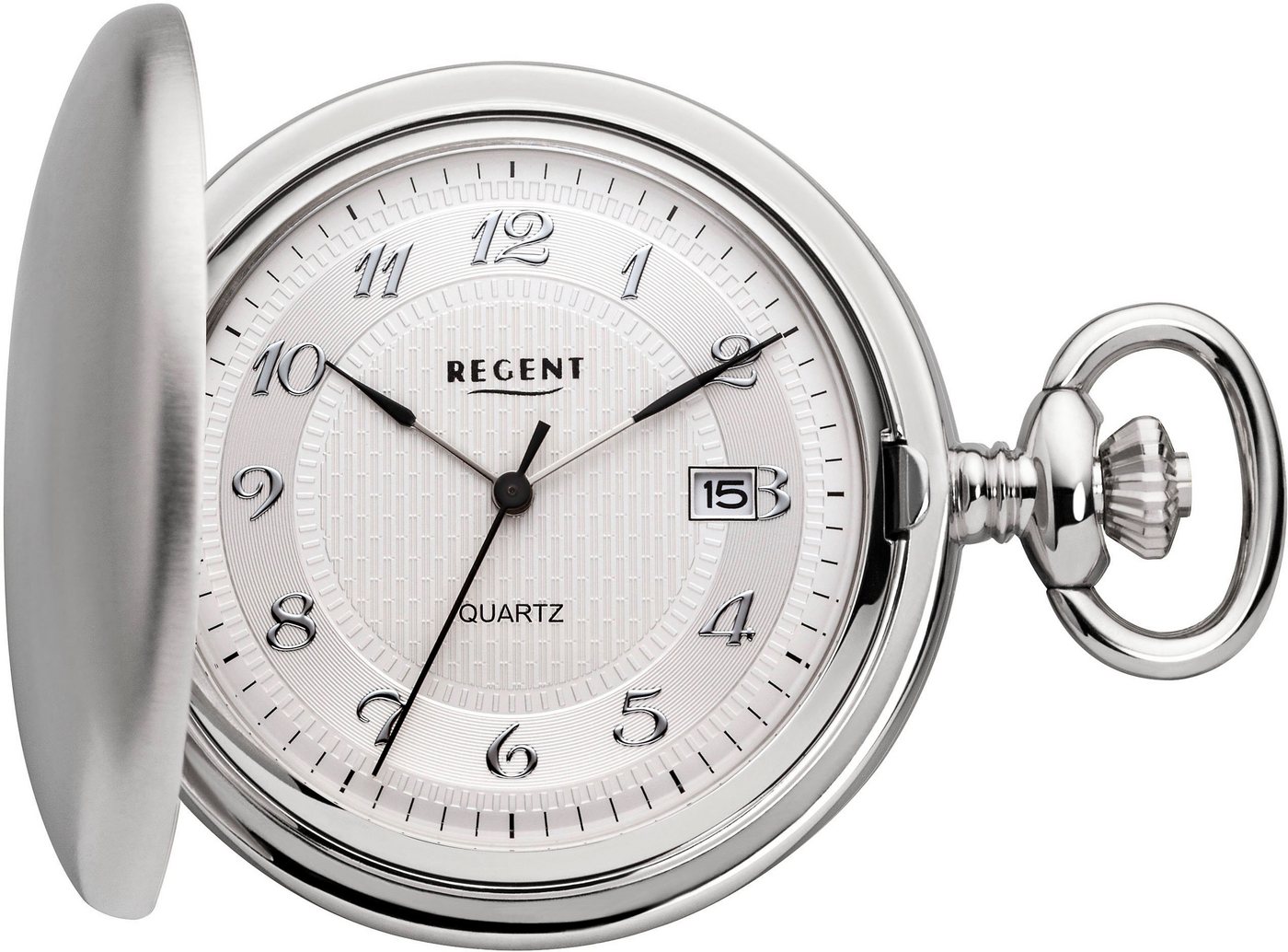 Regent Taschenuhr P732-19497749, (Set, 2-tlg., mit dazu passender Kette) von Regent