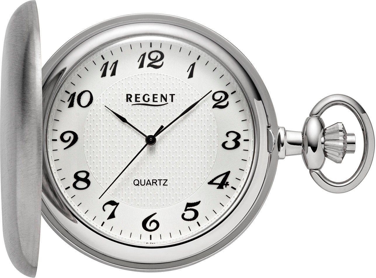 Regent Taschenuhr P741, (Set, 2-tlg., mit Kette) von Regent