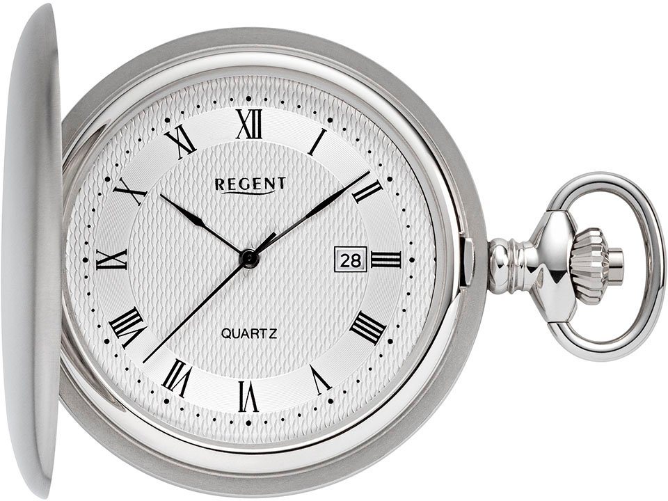 Regent Taschenuhr P749, (Set, 2-tlg., mit Kette) von Regent