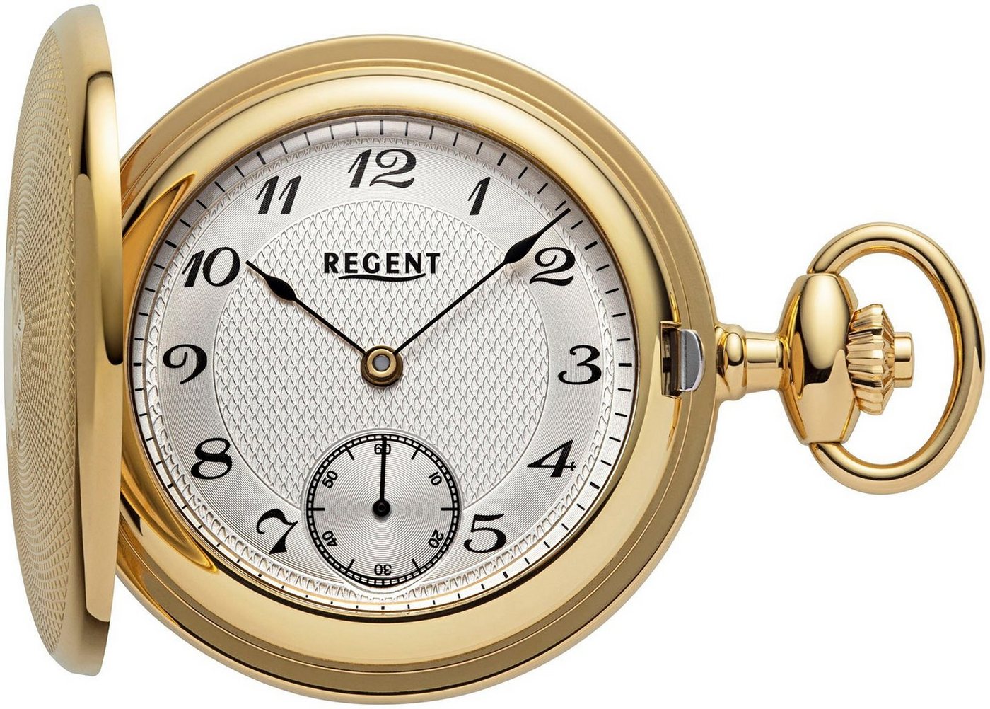 Regent Taschenuhr P775, (Set, 2-tlg., mit Kette) von Regent