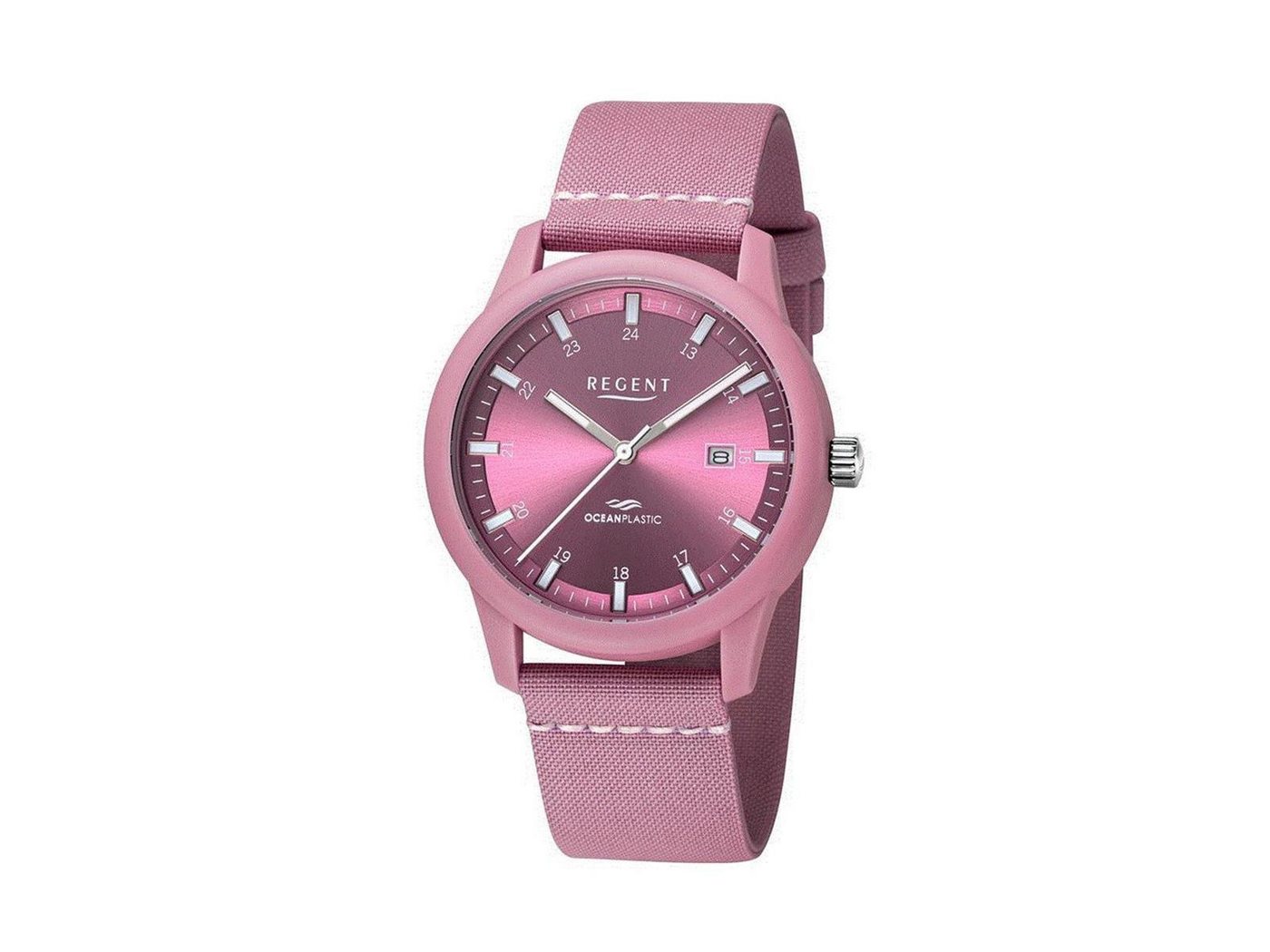 Regent Uhrenring Regent Armbanduhr Analog mit Ocean-Plastic 11110914 von Regent