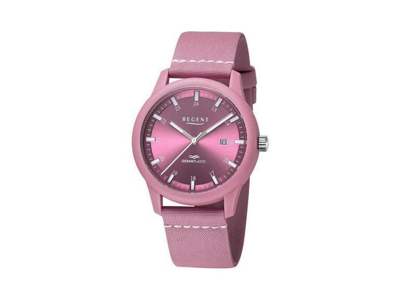 Regent Uhrenring Regent Armbanduhr Analog mit Ocean-Plastic 11110914 von Regent