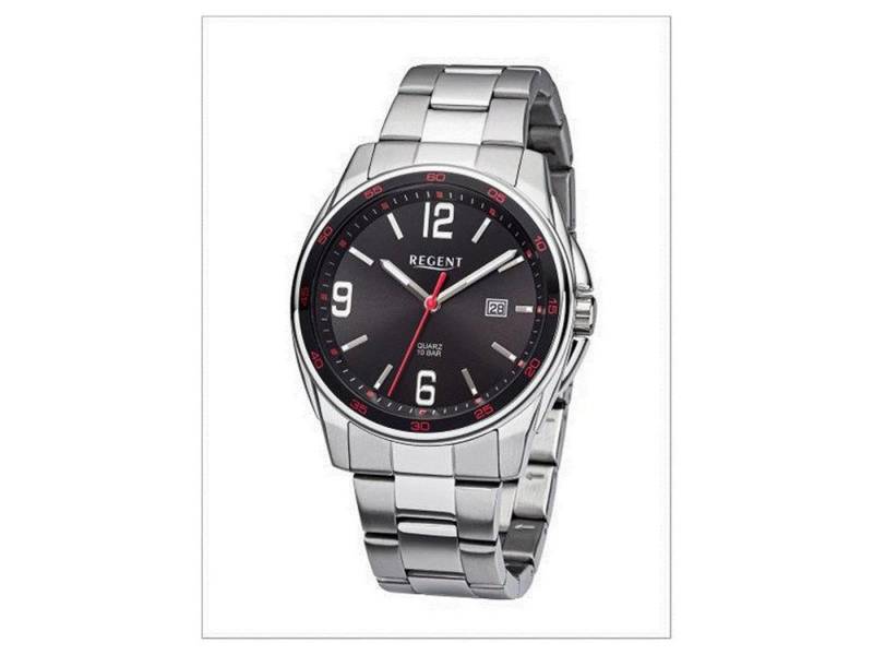 Regent Uhrenring Regent Herrenuhr 10 Bar Wasserdicht Ø 42 mm BA-648 von Regent
