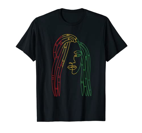 Reggae Girl | Jamaikanische Musik | Flagge Jamaika Reggae T-Shirt von Reggae Girl Jamaican Music Flag Jamaica Gift