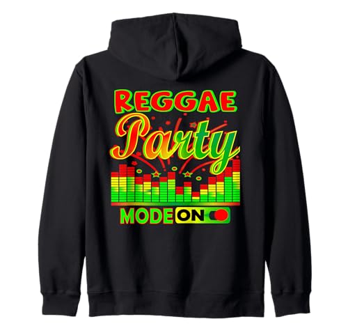 Reggae Party Modus auf: Reggae Party Outfits für Frauen Kapuzenjacke von Reggae party outfits Reggae party clothing women