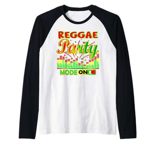 Reggae Party Modus auf: Reggae Party Outfits für Frauen Raglan von Reggae party outfits Reggae party clothing women