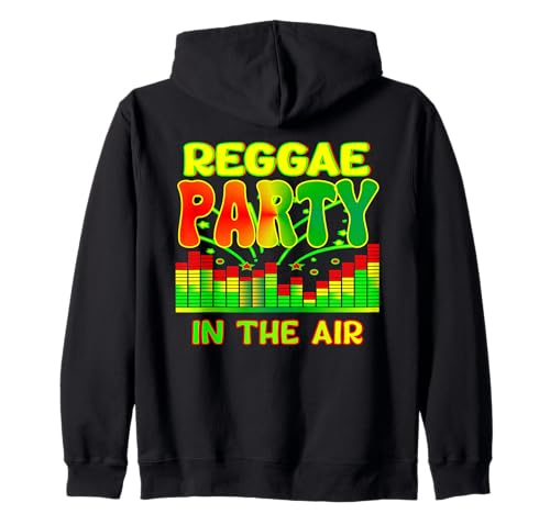Reggae Party in der Luft: Reggae Party Outfits für Frauen Kapuzenjacke von Reggae party outfits Reggae party clothing women