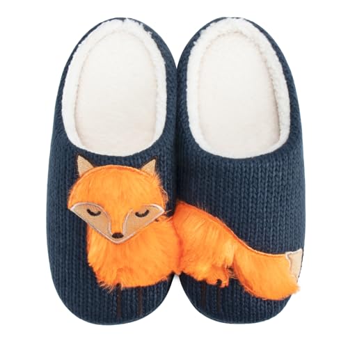 Regilt Paar Tierhausschuhe für Damen und Herren, Winter, warm, flauschig, rutschfest, für den Innenbereich, Orange-Fuchs, 6.5-7 Women/5-5.5 Wide Men Regilt Paar Tierhausschuhe für Damen und Herren, Winter, warm, flauschig, rutschfest, für den Innenbereich, Orange-Fuchs, 6.5-7 Women/5-5.5 Wide Men von Regilt