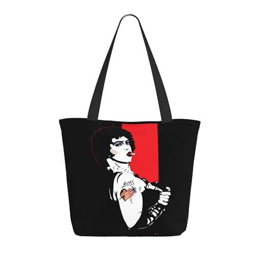 Reginascaks The Rocky Horror Picture Show Tote Bag - Fan Inspired Art Movie Film Cinema Theater Muscial Time Warp Dance Monster Shopper Gift Present, P-6, Einheitsgröße von Reginascaks