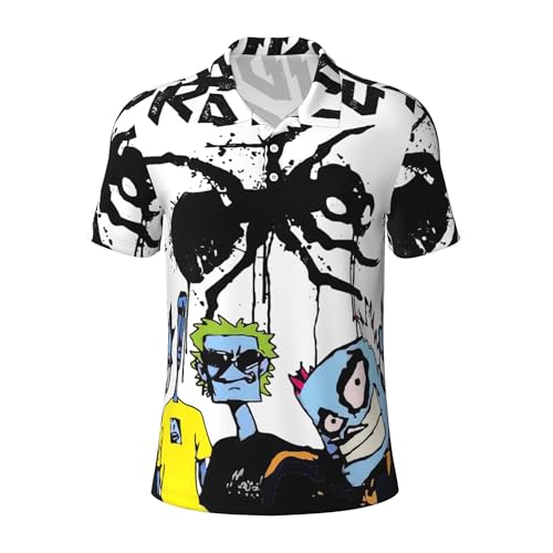 The Pro*digy Band Shirt Hip Hops Poloshirt Rock Band T-Shirt für Herren Klassisches Logo Design T-Shirts Konzert-T-Shirts für Fans, Prod-9, XL von Reginascaks