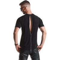 Herren T-Shirt mit Reißverschluss von Regnes Fetish Planet