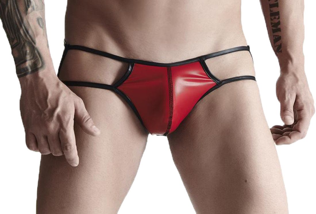 Regnes Fetish Planet Slip Herren Jock Slip in rot aus mattem Wetlook-Material pofrei sexy Herren Regnes Fetish Planet Slip Herren Jock Slip in rot aus mattem Wetlook-Material pofrei sexy Herren von Regnes Fetish Planet