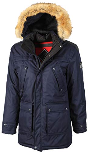 Rego & Regino Arthur Herren Winterparka Dark Blue, Größe:M von Rego & Regino