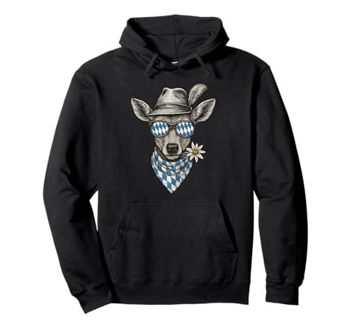 Reh Cool Dirndl Tracht Ersatz Bayern Bandana Funny Wiesn Reh Pullover Hoodie Reh Cool Dirndl Tracht Ersatz Bayern Bandana Funny Wiesn Reh Pullover Hoodie von Reh Tracht Ersatz Dirndl Edel Bayrisch Weiss Blau