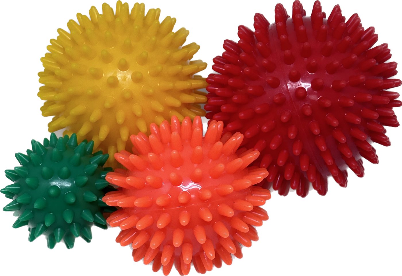 Rehaforum Medical GmbH Massageball Rehaforum Igelball-Set 4, Grün, Rot, Gelb, Orange, Körpermassage, 4-tlg. Rehaforum Medical GmbH Massageball Rehaforum Igelball-Set 4, Grün, Rot, Gelb, Orange, Körpermassage, 4-tlg. von Rehaforum Medical GmbH