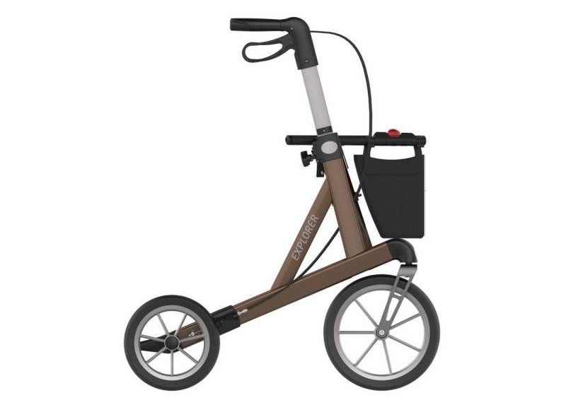 Rehasense Rollator Explorer von Rehasense bis 200kg - Sitzhöhe 62 cm, 8 Jahre Garantie von Rehasense