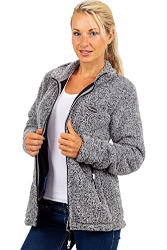 Reichstadt Damen Fleecejacke 22RSW002 Granit 4XL von Reichstadt