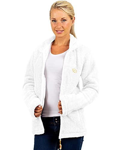 Reichstadt Damen Fleecejacke 22RSW002 White XXL von Reichstadt