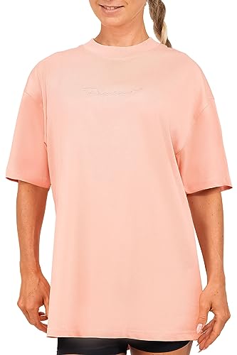 Reichstadt Damen Oversized T-Shirt 23RSW044 Old Pink XXL von Reichstadt