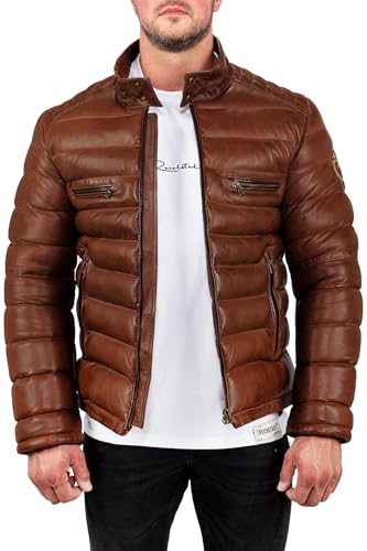 Reichstadt Herren Bomber Echtleder Jacke RS016 Cognac L von Reichstadt