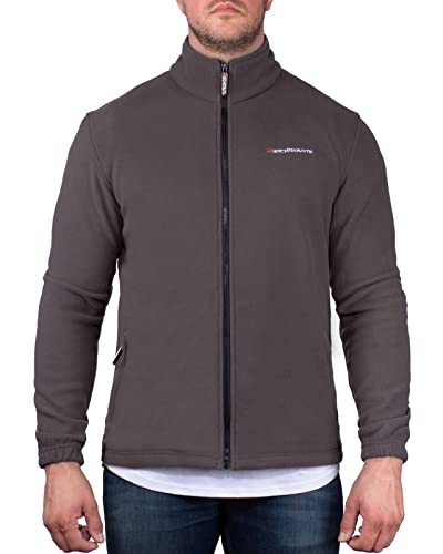 Reichstadt Herren Fleecejacke Fares Men Grey L von Reichstadt