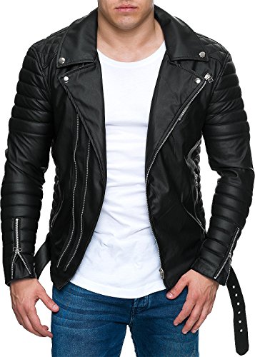 Reichstadt Herren Jacke - RS001 Black PU 6XL von Reichstadt