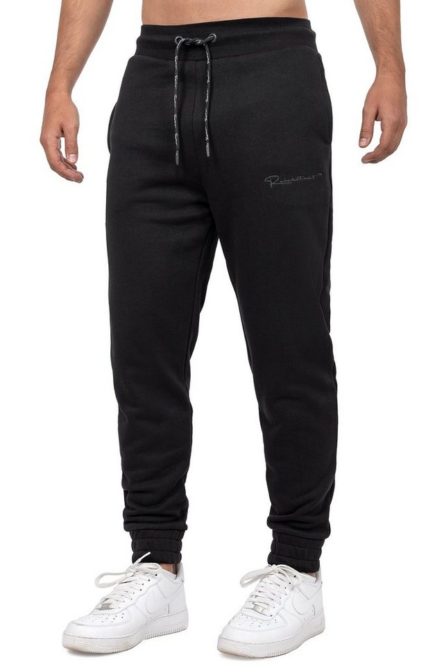 Reichstadt Jogginghose Herren Regular Fit Sporthose Marken-Stick 23RS035 Mit eleganten Details von Reichstadt