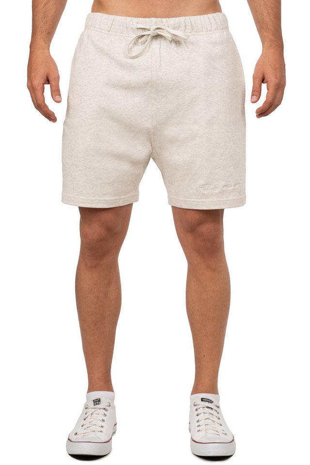 Reichstadt Sweatshorts Reichstadt Herren Shorts 25RS072 Dezente Ton-in-Ton Stickerei als stilvolles Detail von Reichstadt