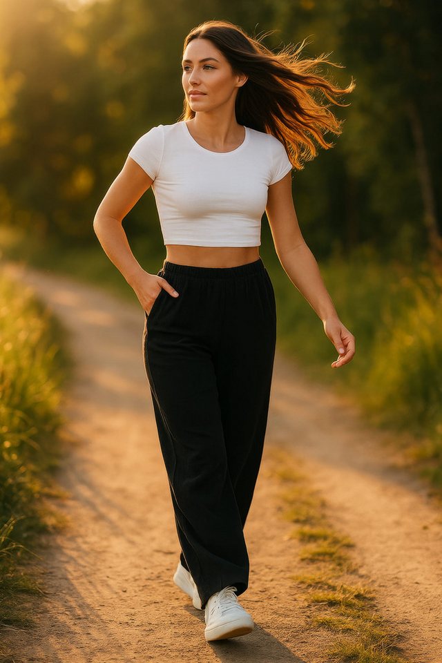 Reichstadt Stoffhose Damen Musselin Hose 25RSW082 Sommerliche Farben, atmungsaktives Material von Reichstadt