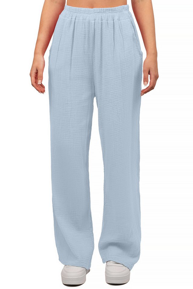 Reichstadt Relaxhose Damen Musselin Hose 25RSW082 Sommerliche Farben, atmungsaktives Material von Reichstadt