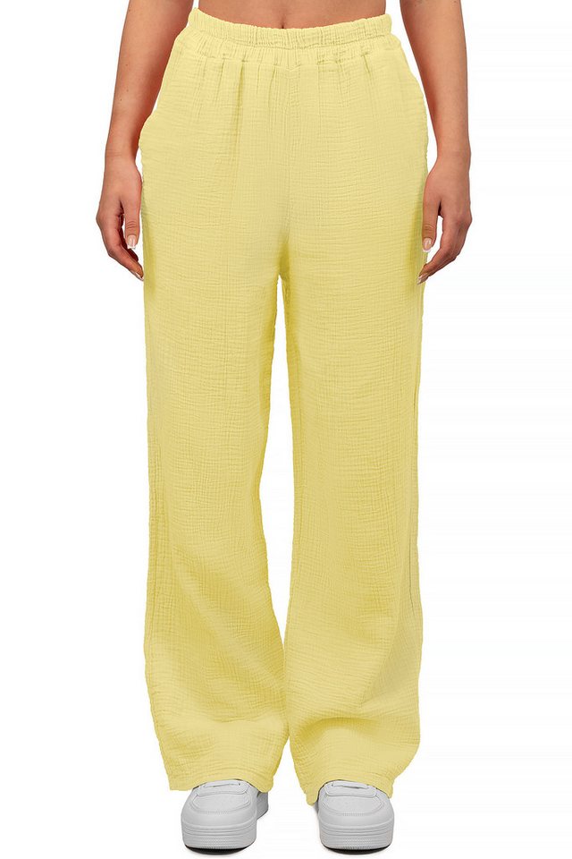 Reichstadt Relaxhose Damen Musselin Hose 25RSW082 Sommerliche Farben, atmungsaktives Material von Reichstadt