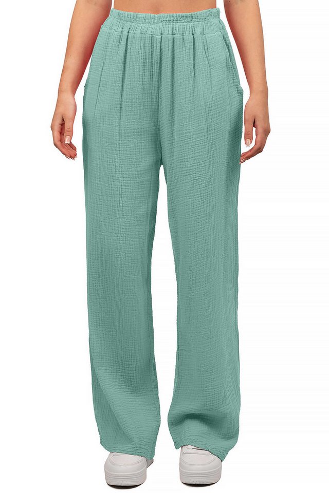 Reichstadt Relaxhose Damen Musselin Hose 25RSW082 Sommerliche Farben, atmungsaktives Material von Reichstadt