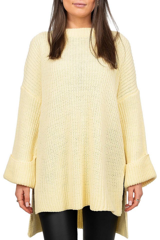 Reichstadt Strickpullover Gemütlicher Oversized Pullover 25RSW067 (1-tlg) Weiches, wärmendes Material von Reichstadt