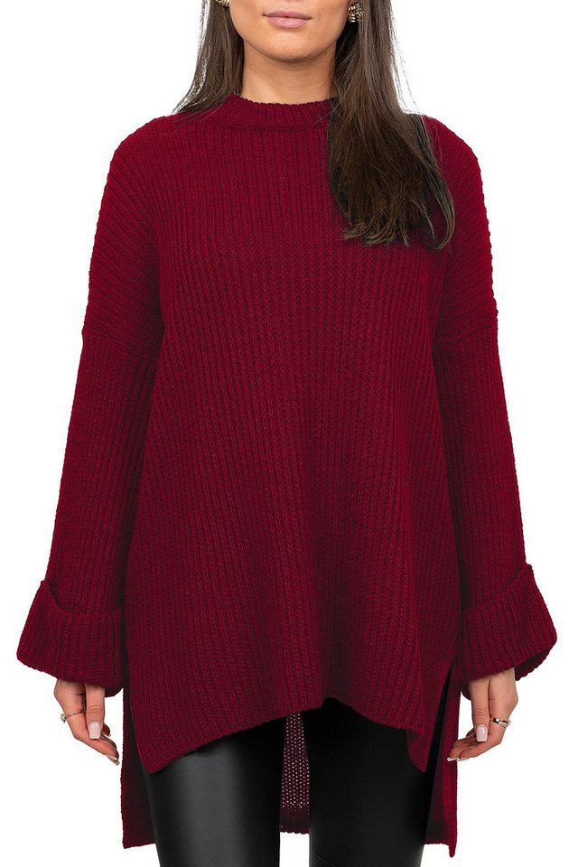 Reichstadt Strickpullover Gemütlicher Oversized Pullover 25RSW067 (1-tlg) Weiches, wärmendes Material von Reichstadt